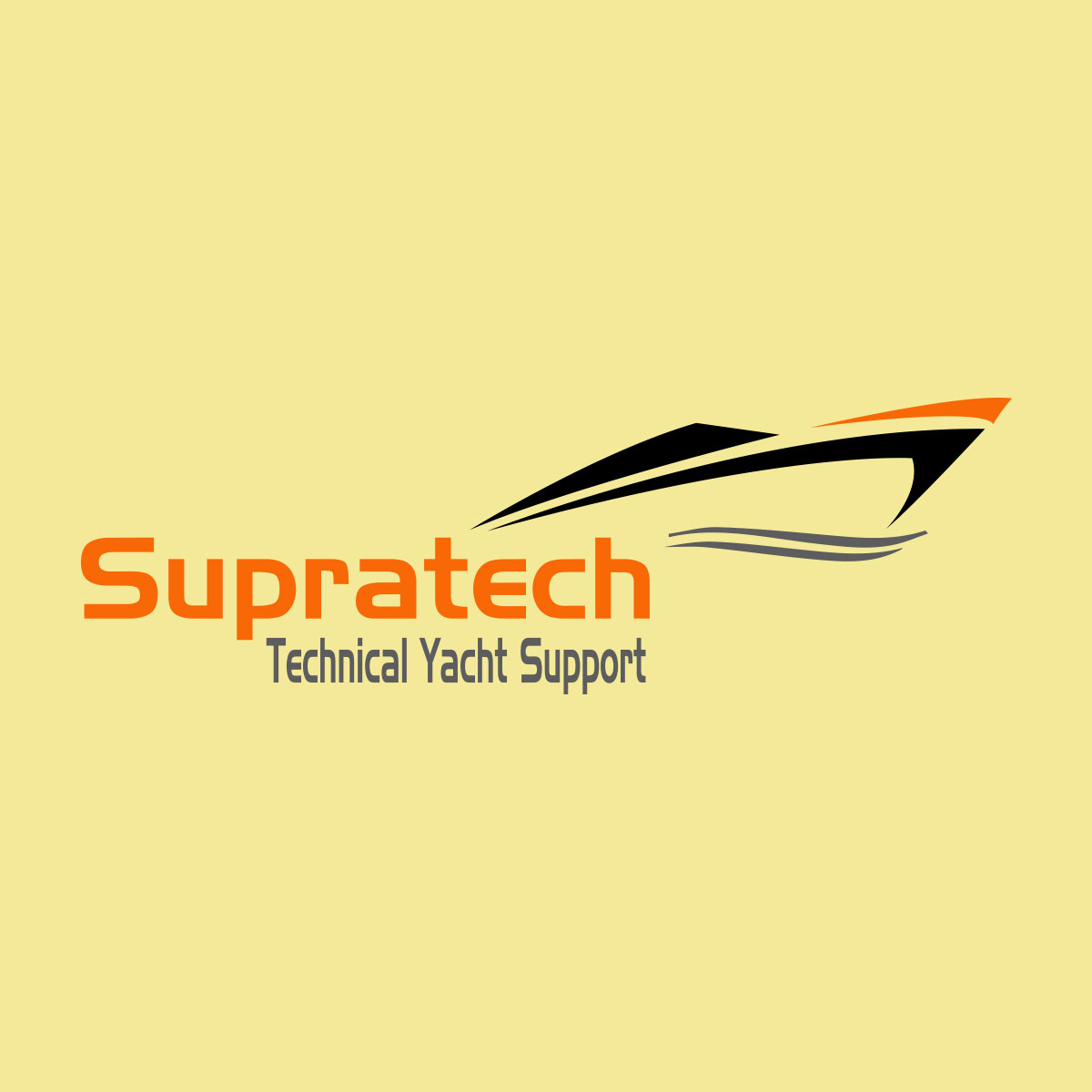 Logo para Supratech | Technical Yacht Support