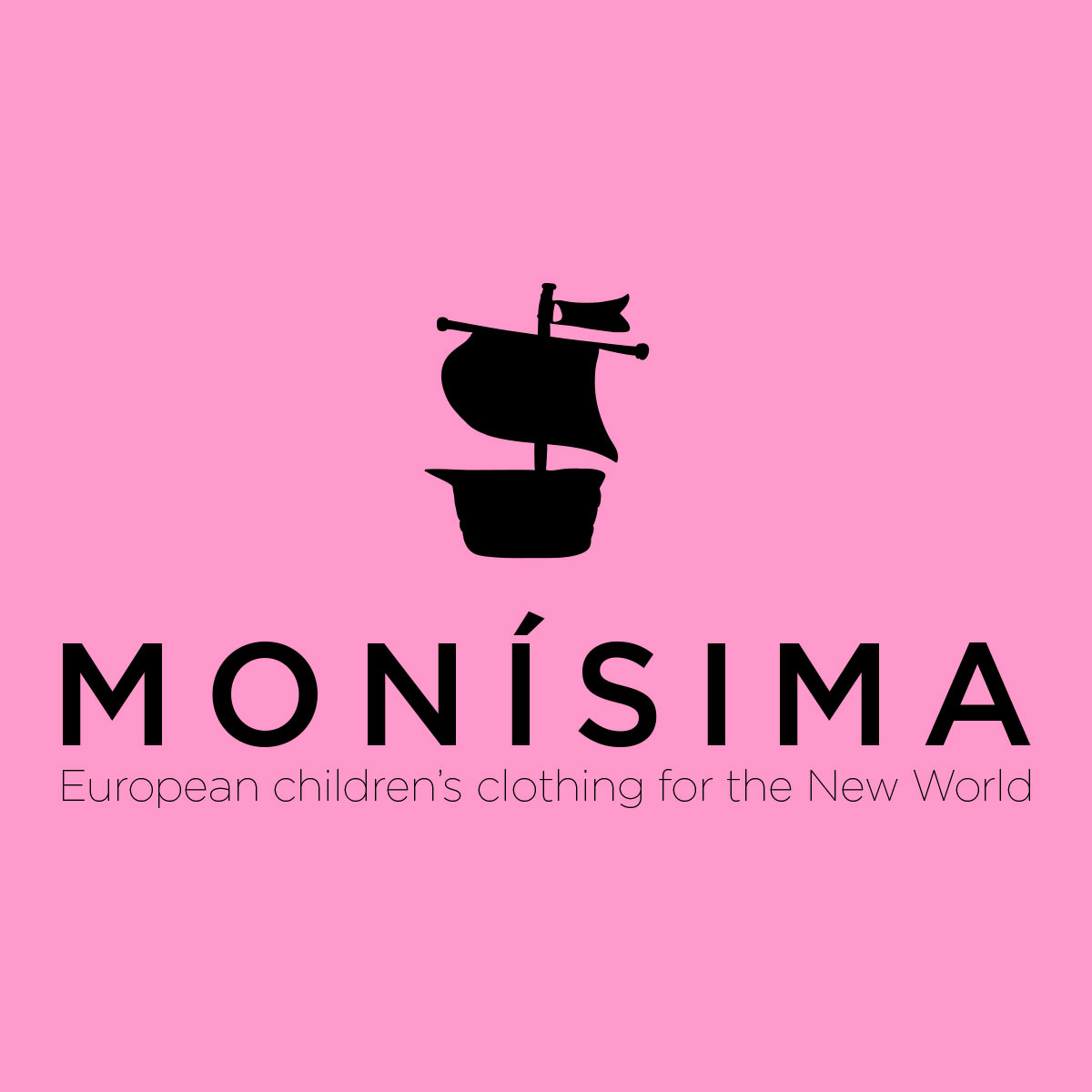 Logo para Monísima | European children’s clothing for the New World