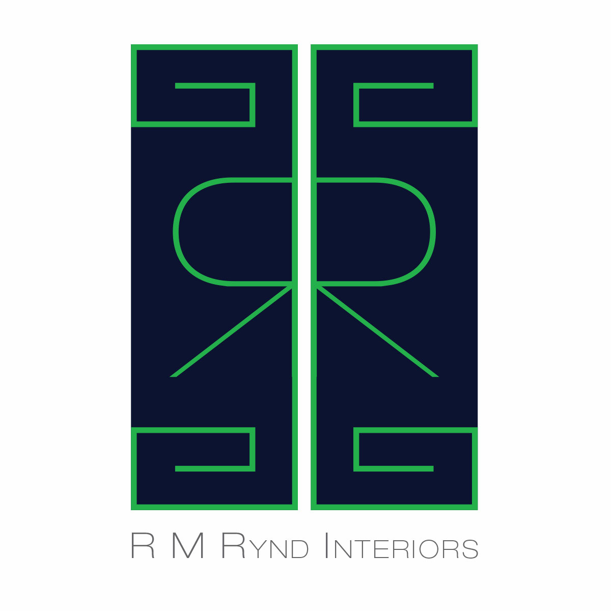 Logo para RM | Rynd Interiors