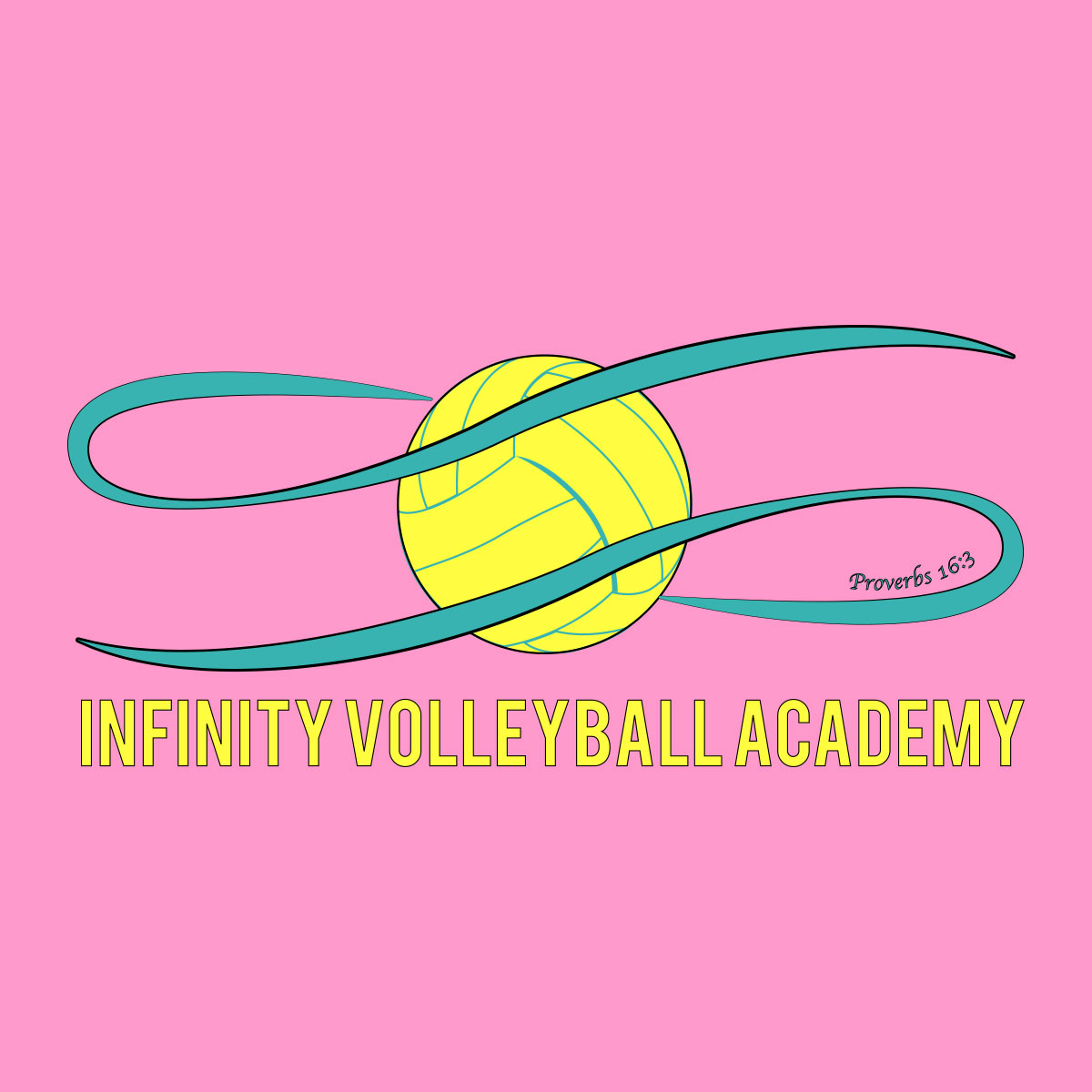 Logo para Infinity Volleyball Academy